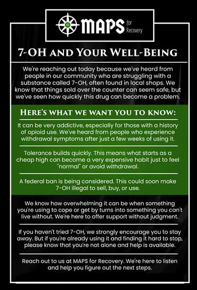 7-OH and Your Well-Being at MAPS for Recovery, Addiction Clinic in Austin, TX 7-OH and Your Well-Being at MAPS for Recovery, Addiction Clinic in Austin, TX