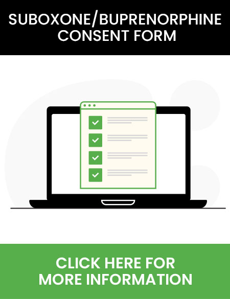 Suboxone/ Buprenorphine Consent Form at MAPS for Recovery in Austin, TX