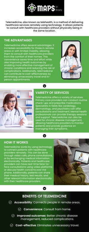 Helping patients overcome withdrawal symptoms, deal with cravings, and stop using drugs or alcohol are the main objectives of addiction treatment. One of the main advantages for people using telehealth for addiction treatment is how convenient it is to receive therapy over the phone or internet. At MAPS for Recovery, Lynn E. Lytton, MD offers telehealth options to treat individuals with addiction. For more information, contact us today or schedule an appointment online. We serve patients from Austin TX and surrounding areas.